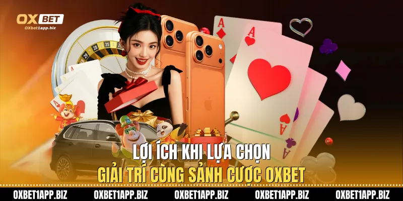 Lợi ích khi lựa chọn giải trí cùng sảnh cược Oxbet